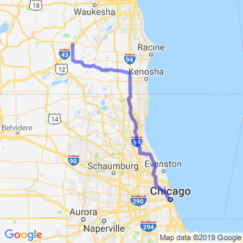 Travel from East Troy to Chicago Loop Limousine service to Chicago Loop