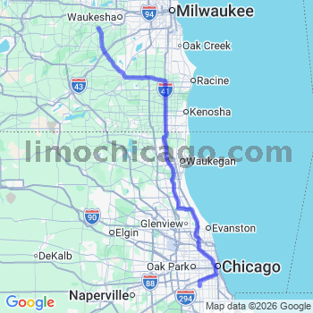 Limousine service to Midway airport (MDW)