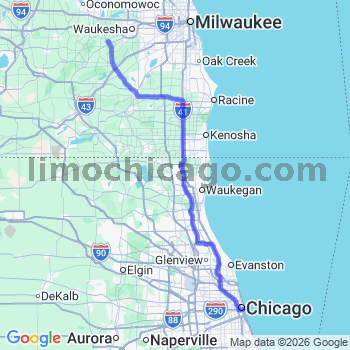 Limousine service to Chicago Loop