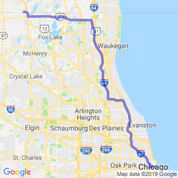 Travel from Genoa City to Chicago Loop Limousine service to Chicago Loop