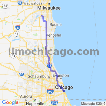 Limousine service to Chicago Loop