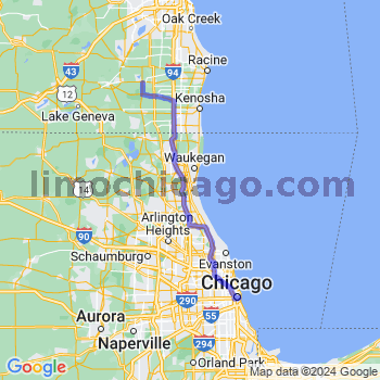 Limousine service to Chicago Loop