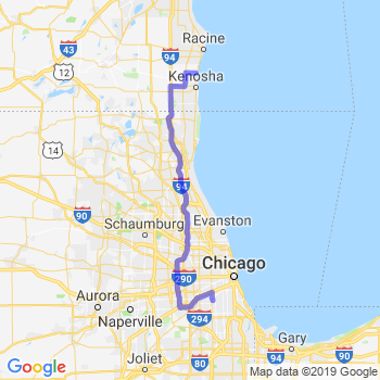 Travel from Kenosha to Midway airport Limousine service to Midway airport (MDW)