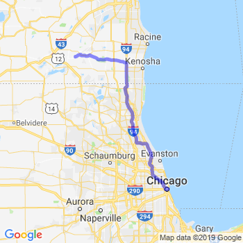 Limousine service to Chicago Loop
