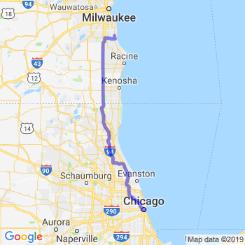 Travel from Oak Creek to Chicago Loop Limousine service to Chicago Loop