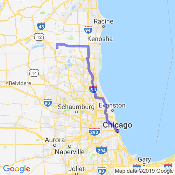 Travel from Powers Lake to Chicago Loop Limousine service to Chicago Loop