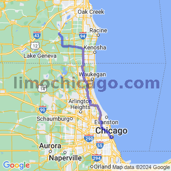 Limousine service to Chicago Loop