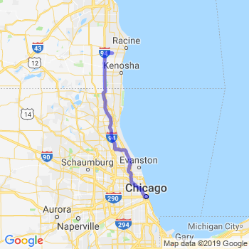 Travel from Sturtevant to Chicago Loop Limousine service to Chicago Loop