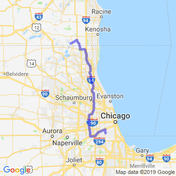 Travel from Trevor to Midway airport Limousine service to Midway airport (MDW)