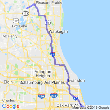 Travel from Trevor to Chicago Loop Limousine service to Chicago Loop