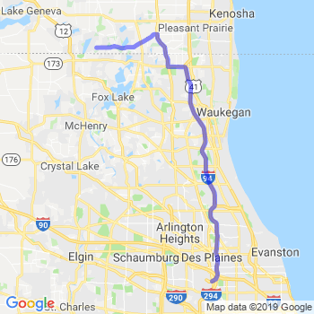 Travel from Twin Lakes to O'Hare airport Limousine service to O'Hare airport (ORD)