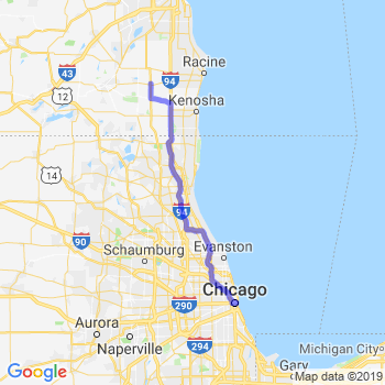 Travel from Union Grove to Chicago Loop Limousine service to Chicago Loop