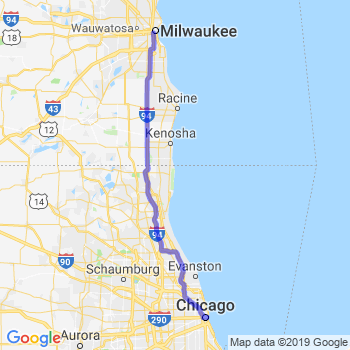 Travel from Milwaukee to Chicago Loop Limousine service to Chicago Loop