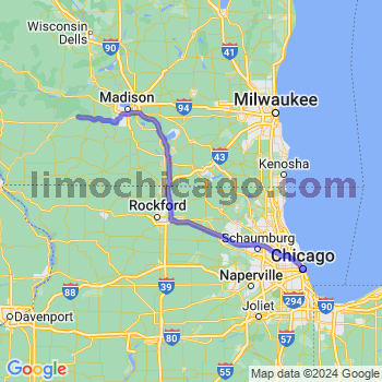 Limousine service to Chicago Loop