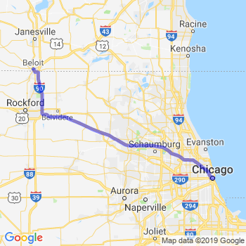 Travel from Beloit to Chicago Loop Limousine service to Chicago Loop