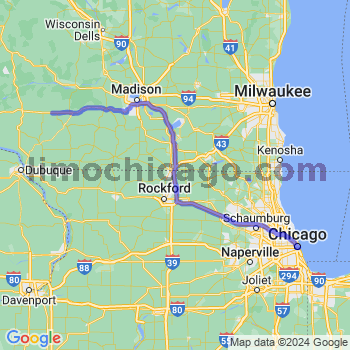 Limousine service to Chicago Loop