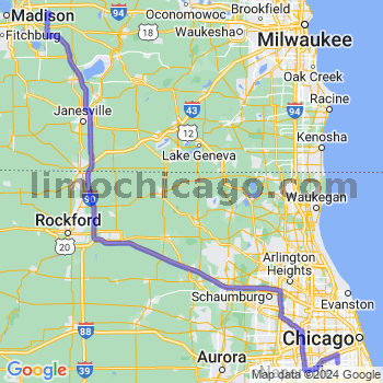 Limousine service to Midway airport (MDW)