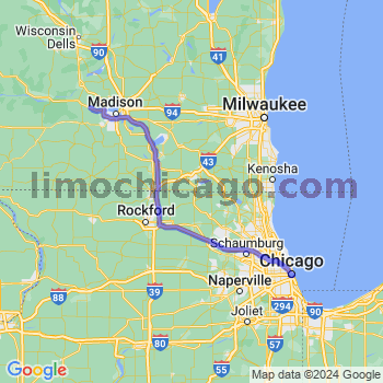 Limousine service to Chicago Loop