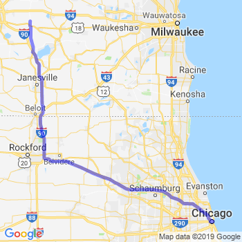 Limousine service to Chicago Loop