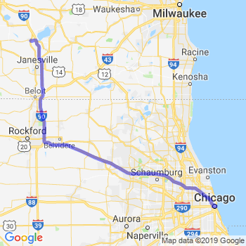 Travel from Edgerton to Chicago Loop Limousine service to Chicago Loop
