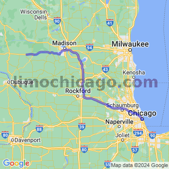 Limousine service to Chicago Loop