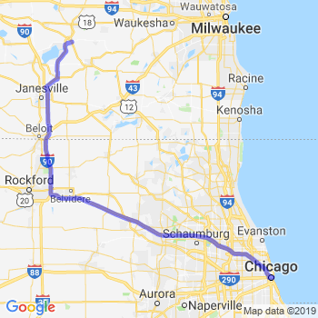 Travel from Fort Atkinson to Chicago Loop Limousine service to Chicago Loop
