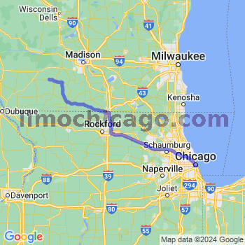 Limousine service to Chicago Loop