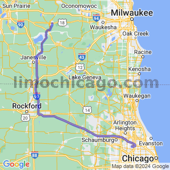 Limousine service to O'Hare airport (ORD)