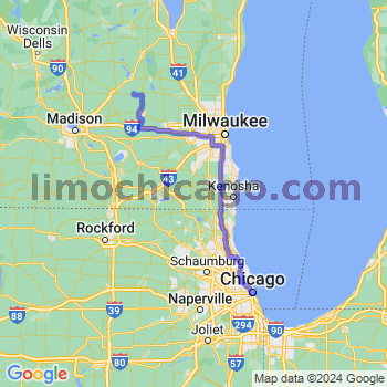 Limousine service to Chicago Loop