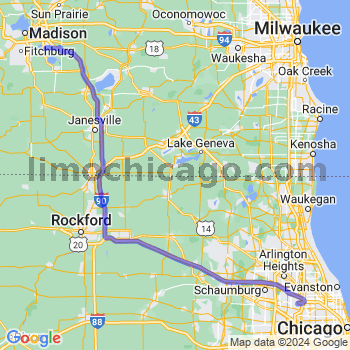 Limousine service to O'Hare airport (ORD)