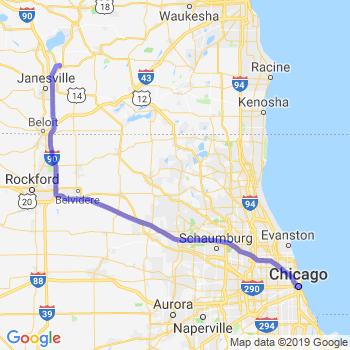 Limousine service to Chicago Loop