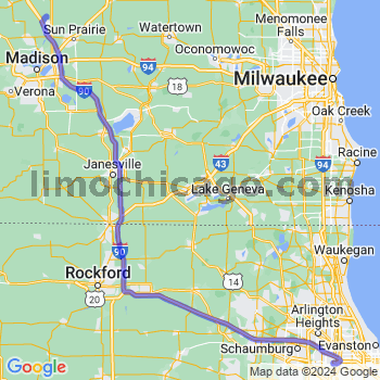 Limousine service to O'Hare airport (ORD)