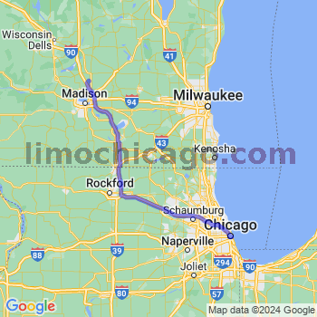 Limousine service to Chicago Loop