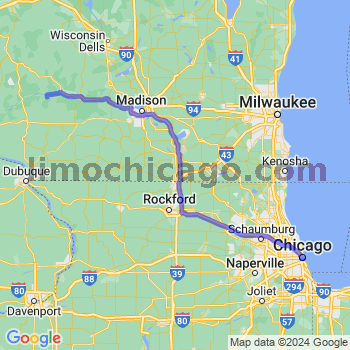 Limousine service to Chicago Loop