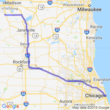 Travel from Oregon to Chicago Loop Limousine service to Chicago Loop
