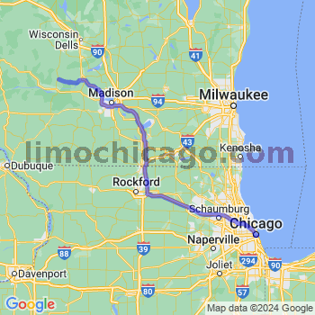 Limousine service to Chicago Loop