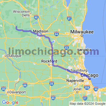 Limousine service to Chicago Loop