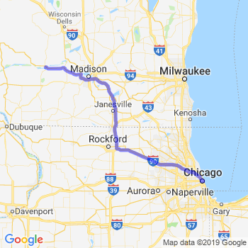 Travel from Spring Green to Chicago Loop Limousine service to Chicago Loop