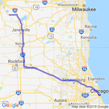 Limousine service to Chicago Loop