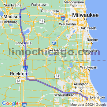 Limousine service to O'Hare airport (ORD)