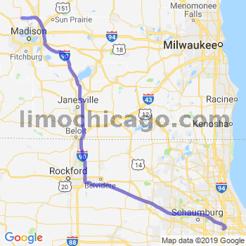 Limousine service to O'Hare airport (ORD)