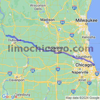 Limousine service to Chicago Loop