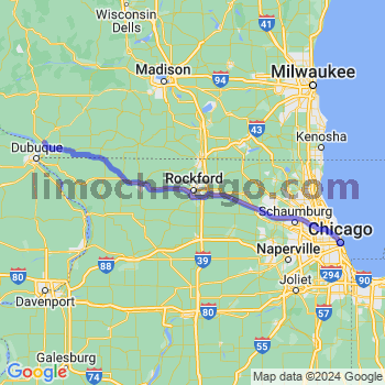 Limousine service to Chicago Loop