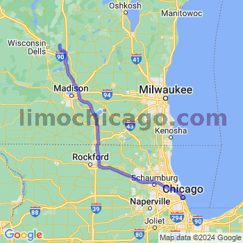 Limousine service to Chicago Loop