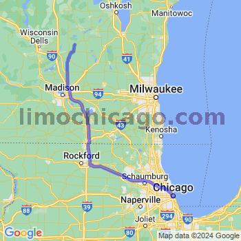 Limousine service to Chicago Loop