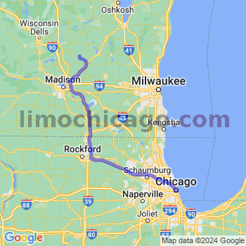 Limousine service to Chicago Loop