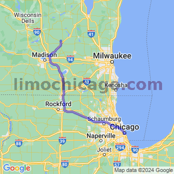 Limousine service to Chicago Loop