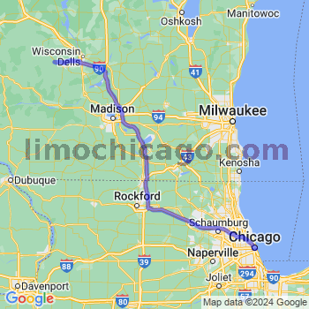 Limousine service to Chicago Loop