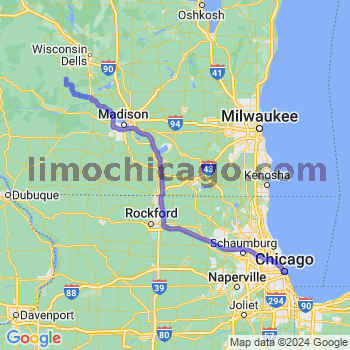 Limousine service to Chicago Loop