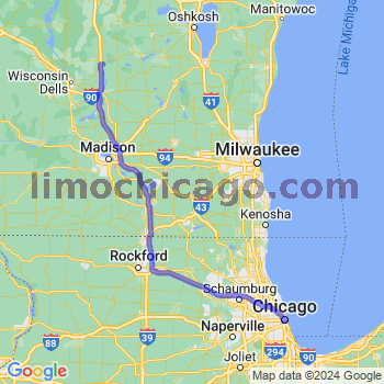 Limousine service to Chicago Loop